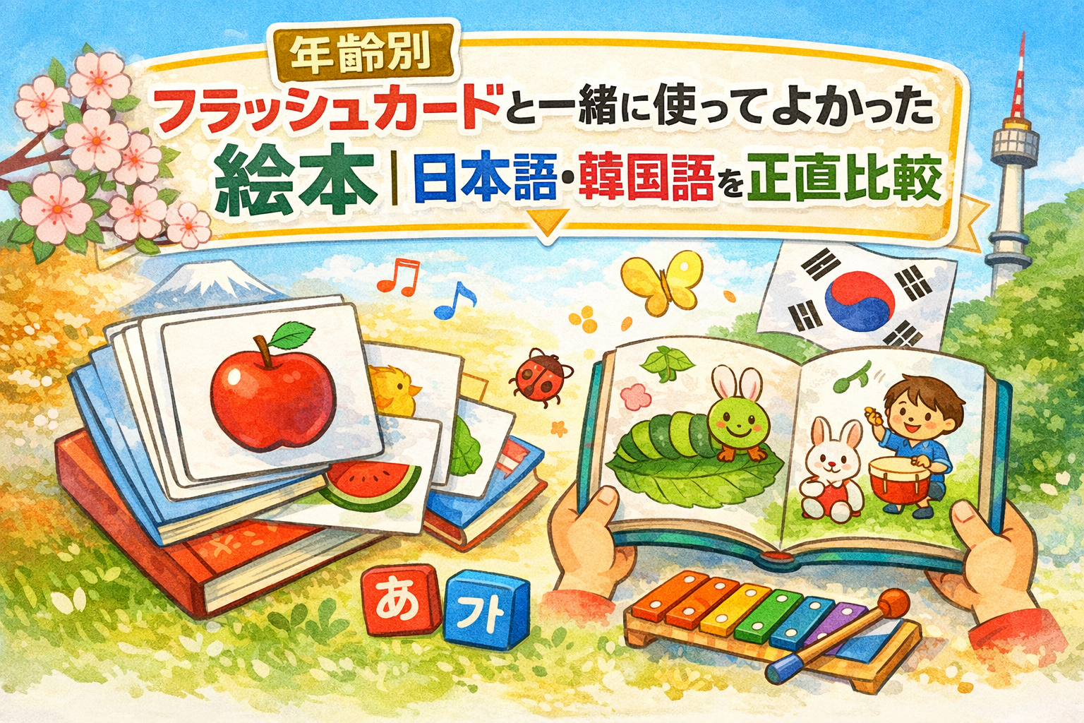 フラッシュカードと一緒に使ってよかった絵本